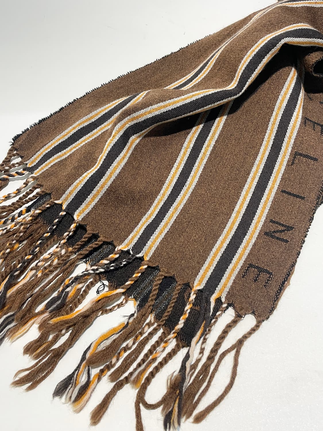 셀린느 배색 울 목도리 A1428 상품이미지3