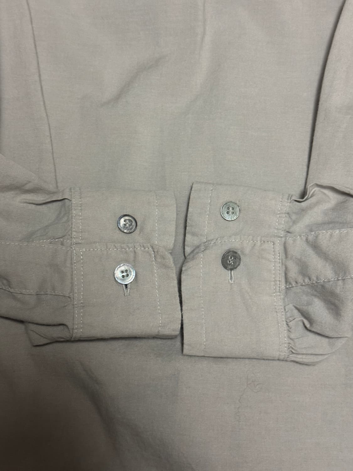 폴리테루 텐코 셔츠 2.0 워시드 그레이 상품이미지6