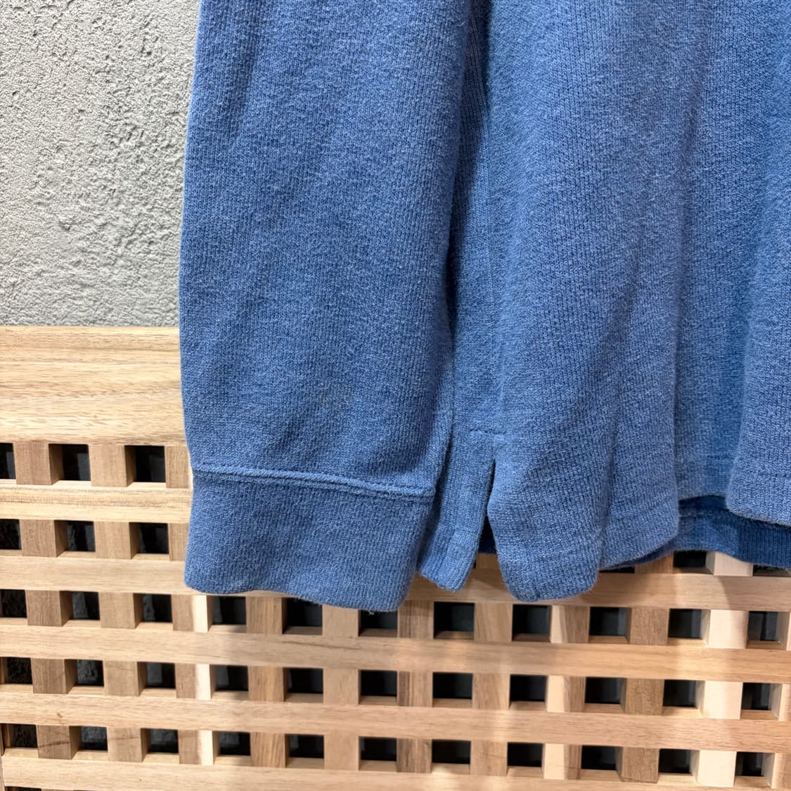 폴로 랄프로렌 더스티 블루 반집업 니트 (L) 상품이미지6