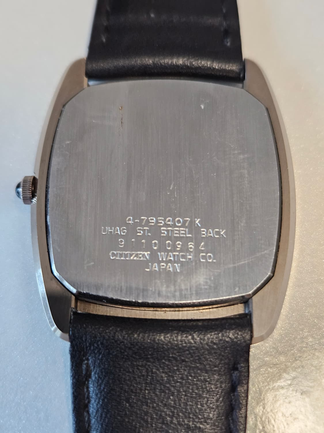 시티즌 익시드 빈티지 가죽 드레스 시계 상품이미지8