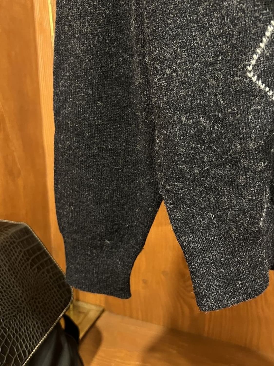 버버리 스코틀랜드 램스울 아가일 니트 상품이미지4