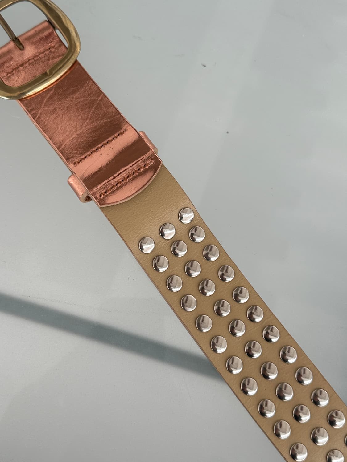 러버보이 스터드 레더 벨트 상품이미지5