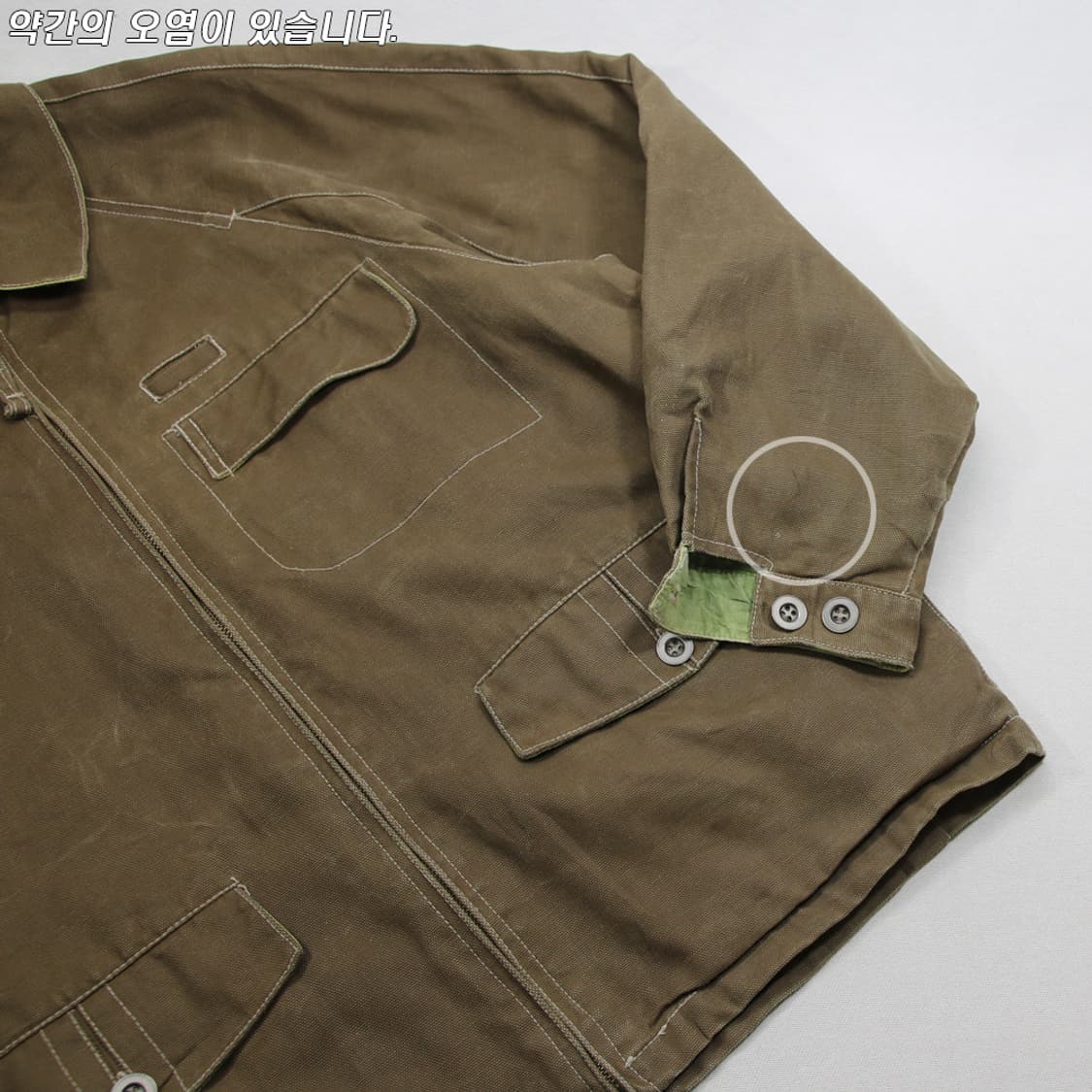 (착용컷) KEARNEY HOUSE 캔버스 워크 자켓 (남성용 100) 상품이미지5