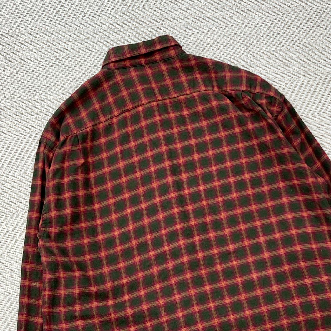 플란넬 헤비체크 셔츠 r2257 상품이미지4