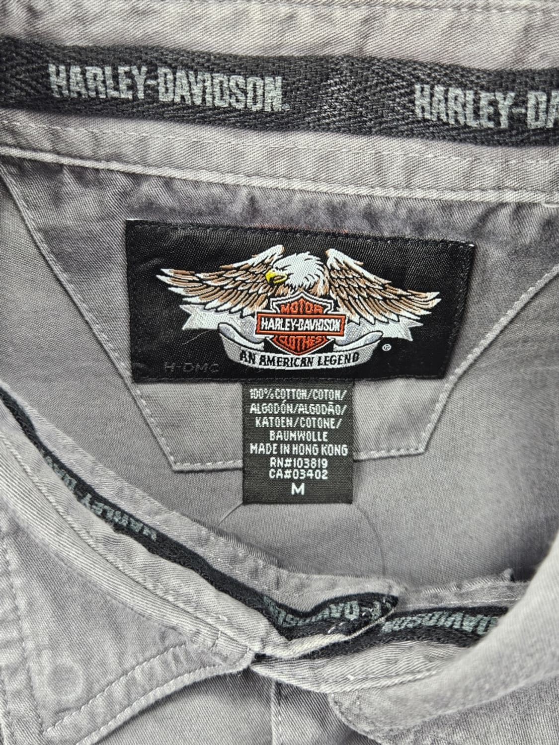 할리데이비슨 반팔 셔츠 ( M ) / 11936 상품이미지7