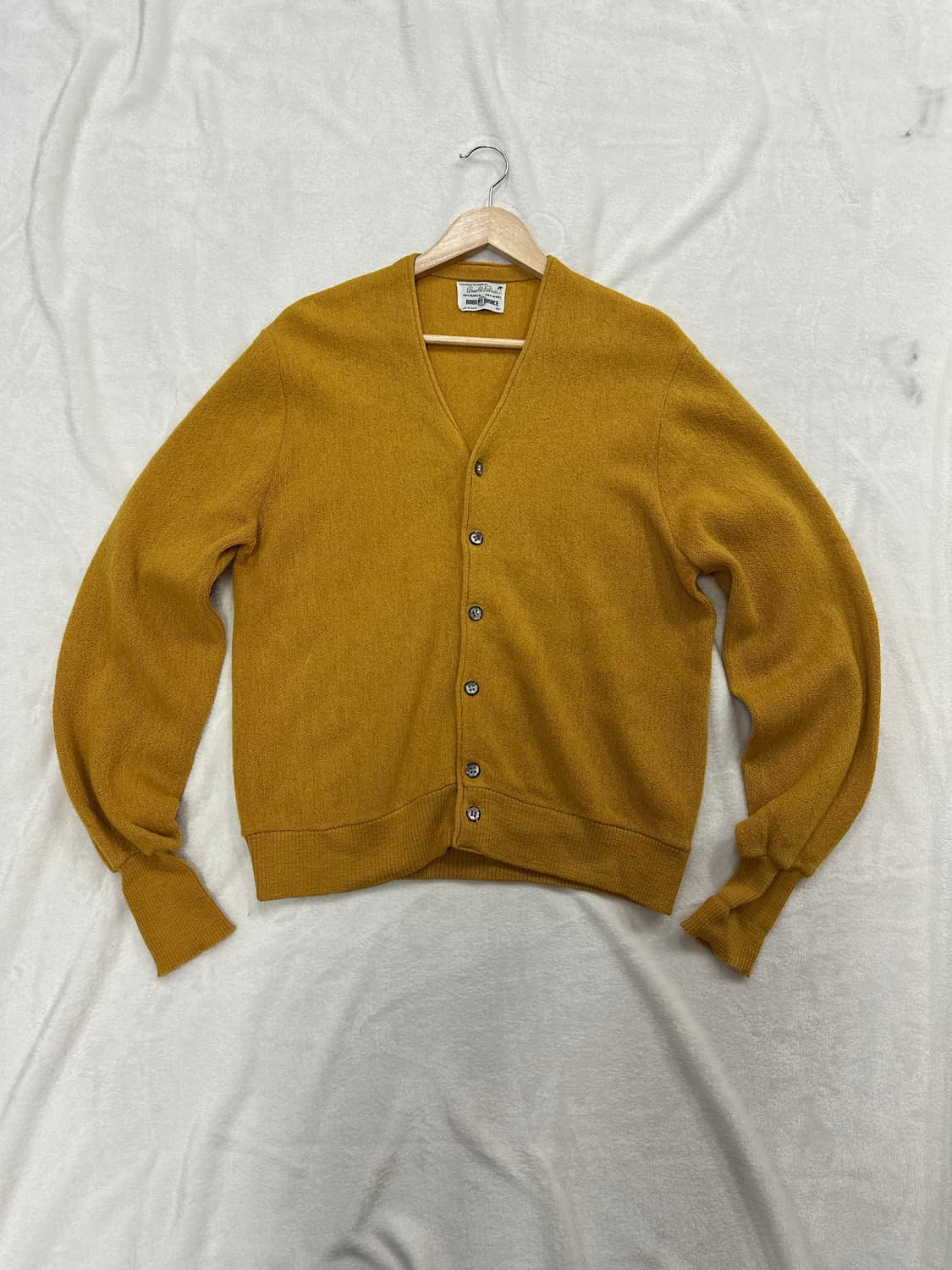 (XL)1960s 로버트브루스 X 아놀드파머 알파카 가디건 상품이미지1