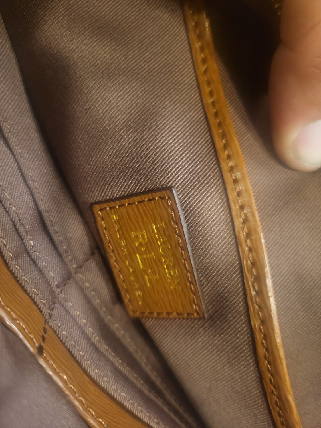 랄프로렌 크러치 가죽 상품이미지3