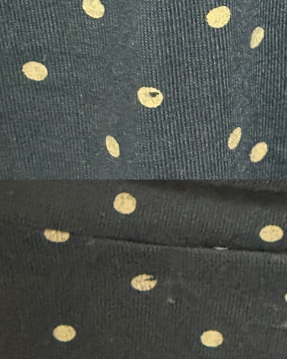 일본 빈티지 도트 목폴라 5천원 상품이미지5