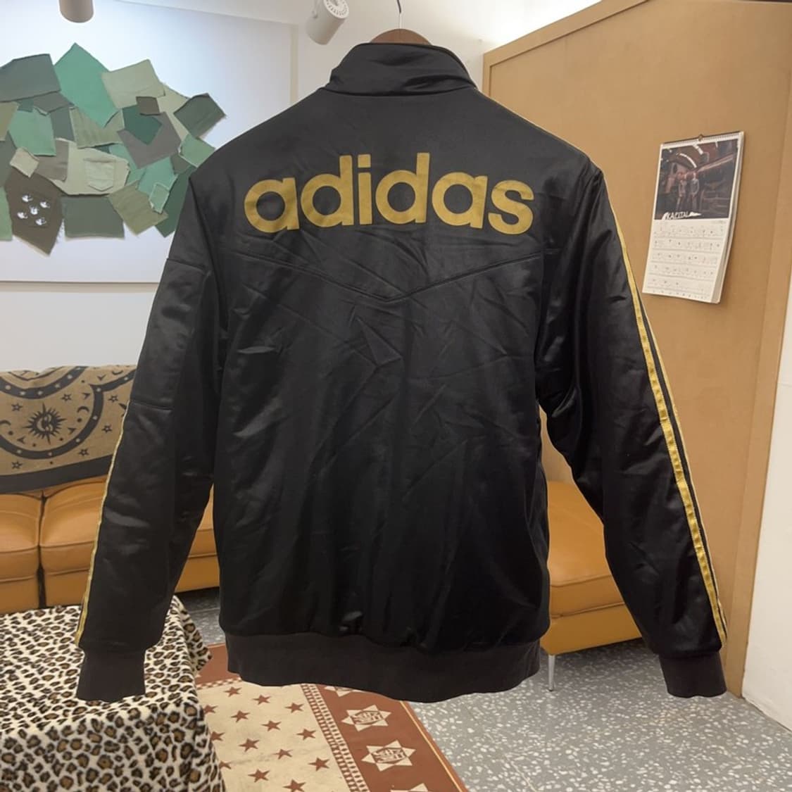 아디다스 올드스쿨 레트로 빈티지 누빔 패딩 자켓 95 C09701 상품이미지4