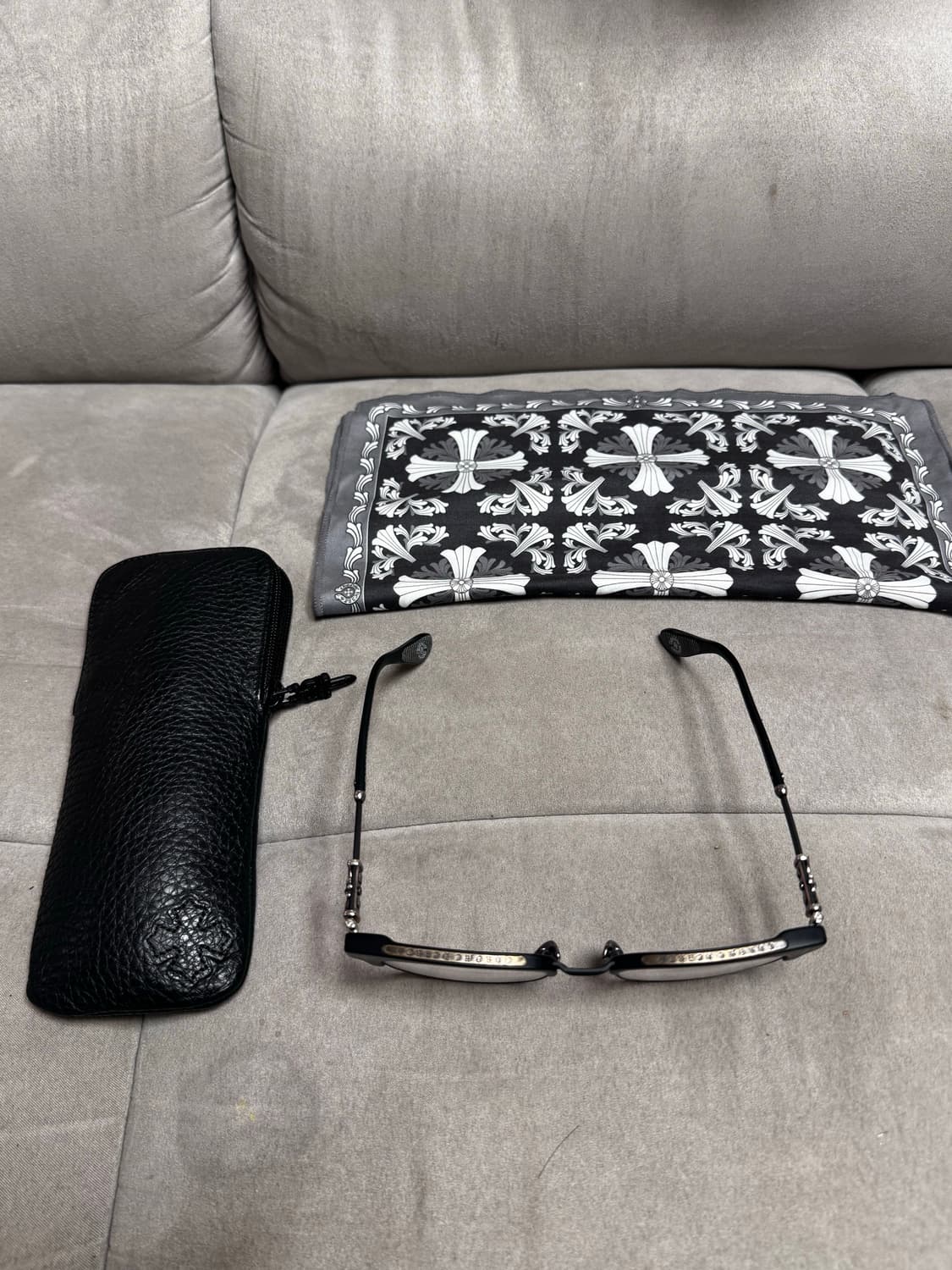 크롬하츠 Bonennoisseur 보넨노이슈어 2 블랙 브러쉬드 실버 상품이미지2