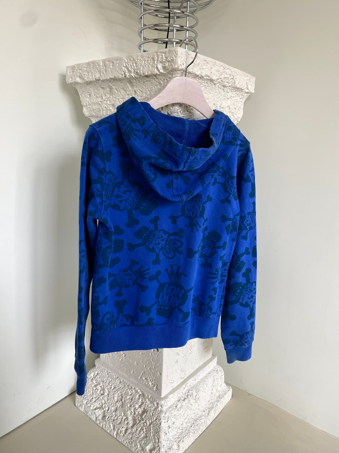 스투시 스컬 시티 후드집업 상품이미지4