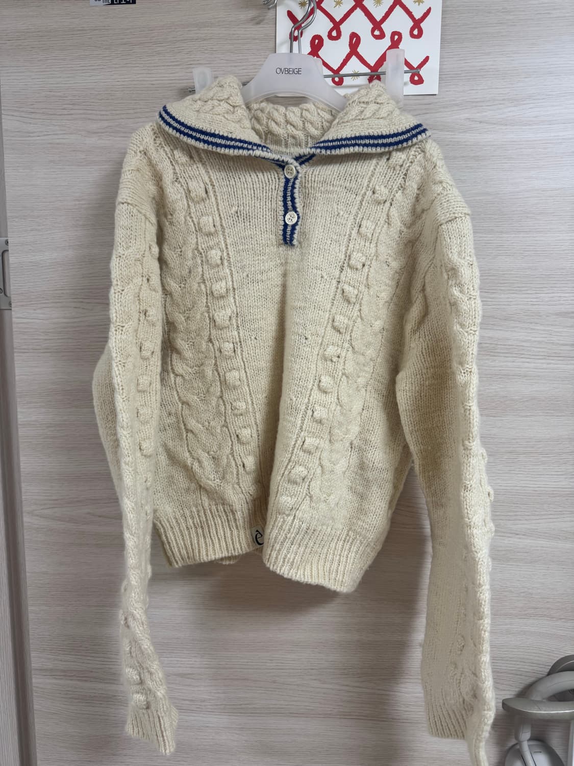 Mused 뮤제드 세일러 니트 상품이미지1