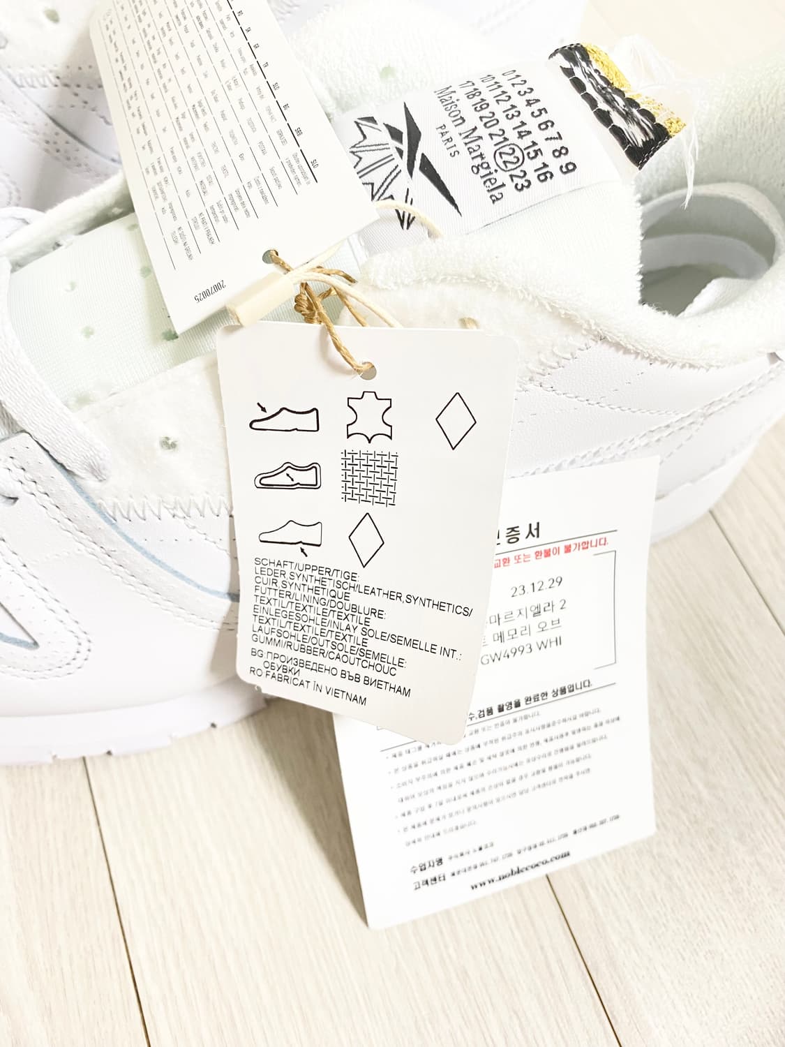 Maison Margiela X Reebok Classic Leather 상품이미지9