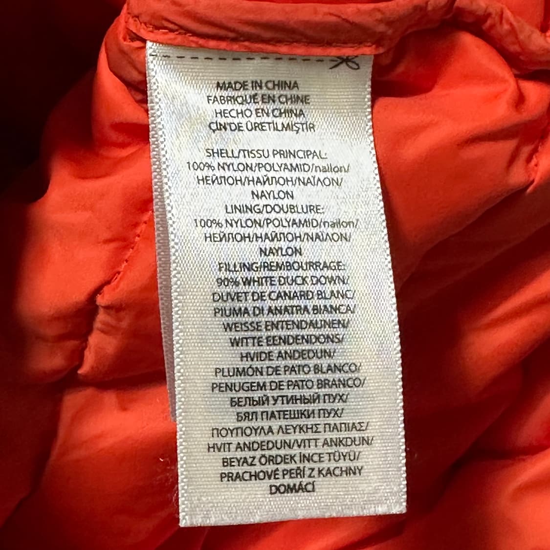 폴로랄프로렌 카무플라주 배색 경량 패딩 상품이미지5