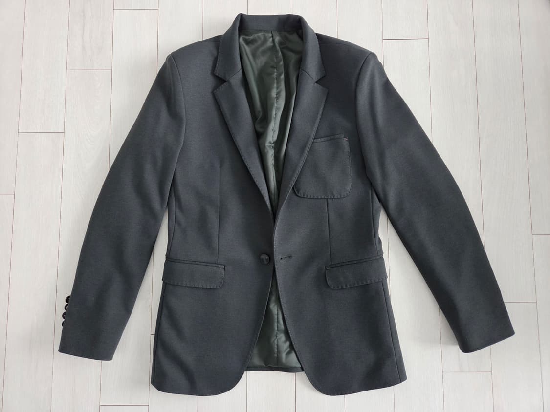 빈티지 남성 블레이저 다크그린 90~95 상품이미지1