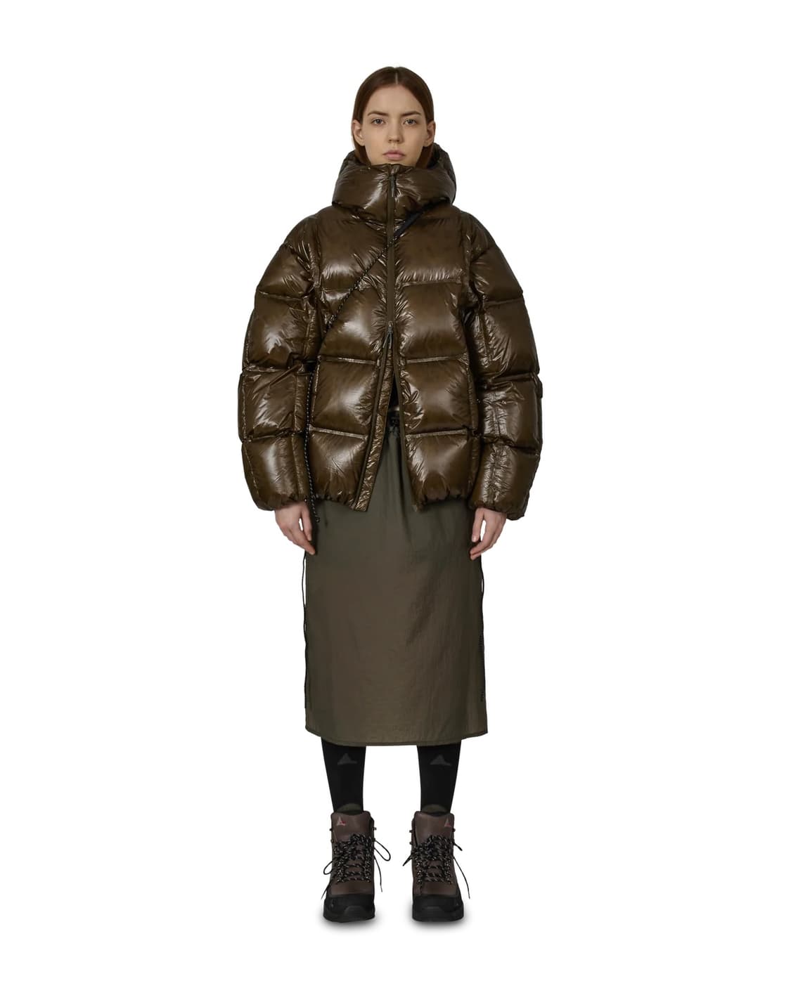 [XS,S,M]로아 하이킹 25fw Gly See Through 스커트 상품이미지4