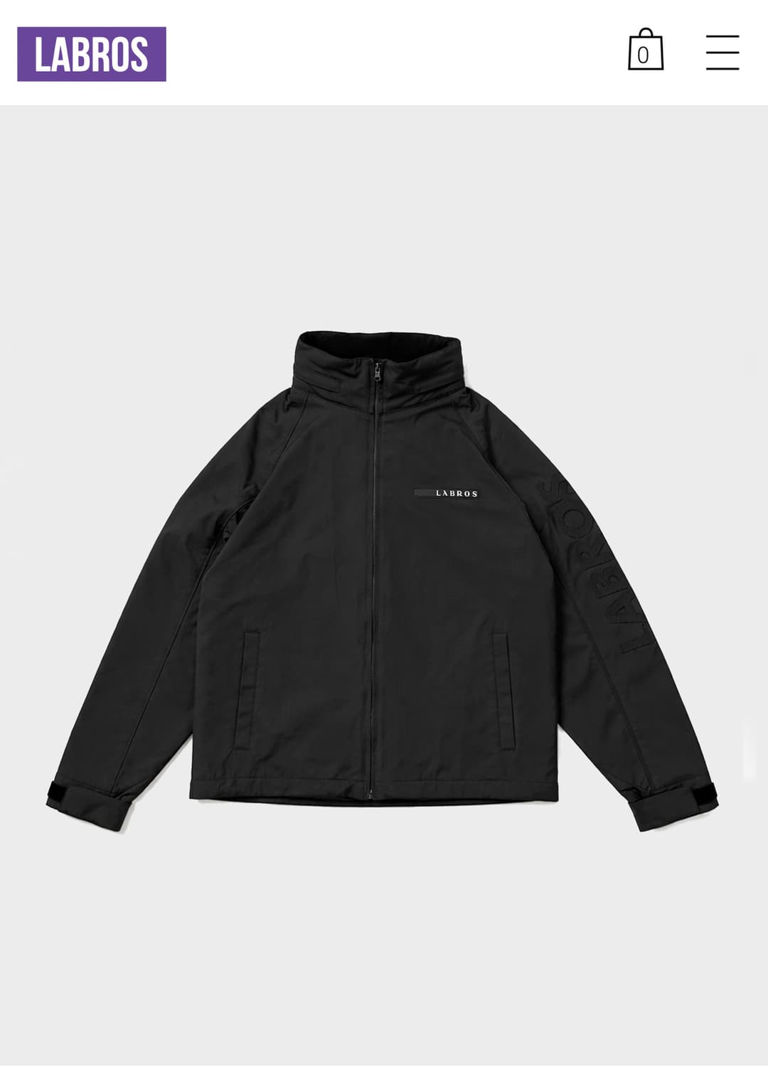 labros plada moto jacket 라브로스 바람막이 자켓 상품이미지3