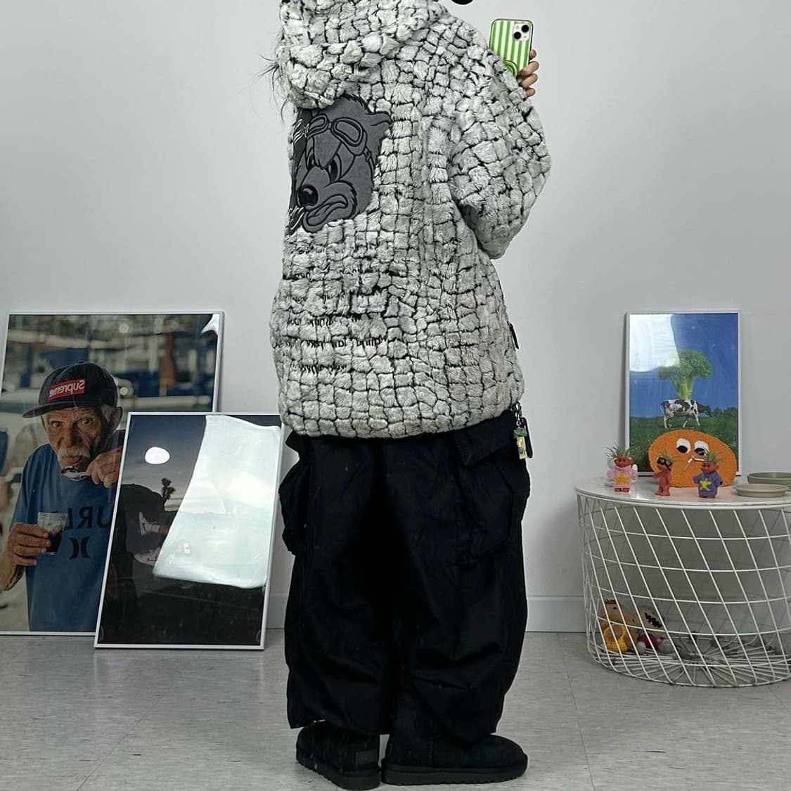 vintage fleece zip-up 상품이미지9