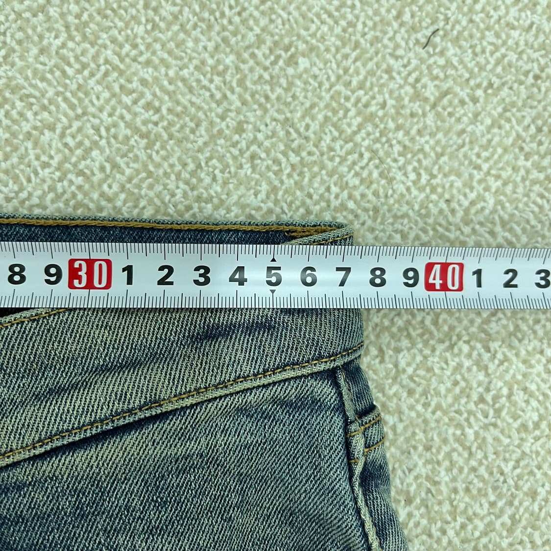 [28] 캘빈클라인 진스 슬림핏 스트레치 데님 청바지 0106M1 상품이미지7