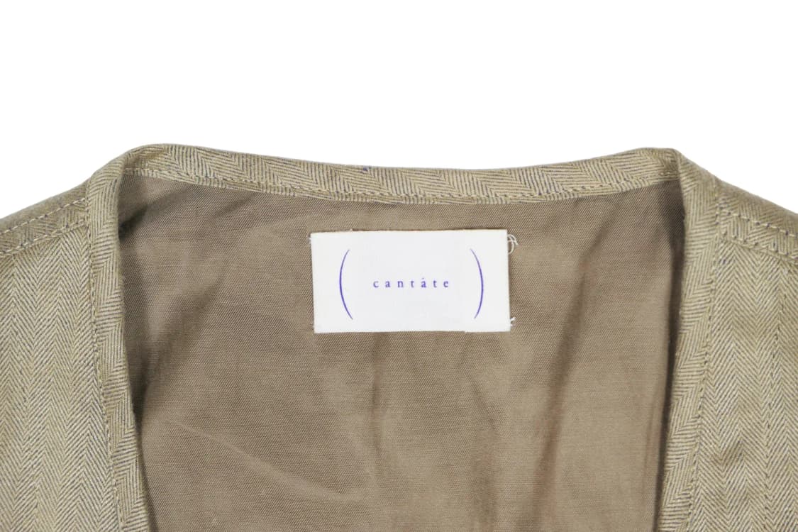 칸타테 헤비 린넨 도테라 자켓 상품이미지7
