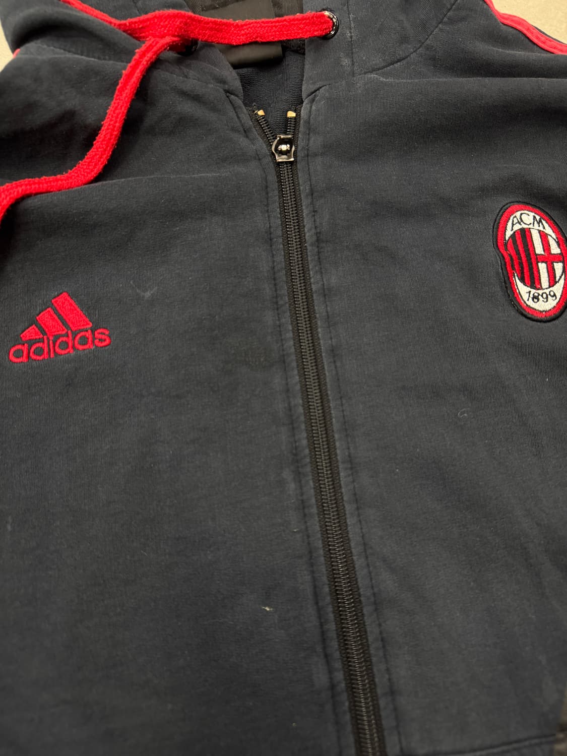아디다스 AC밀란 후드집업 110 상품이미지4
