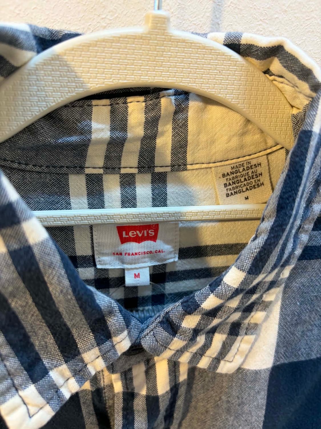 [M] Levis 리바이스 플란넬 체크 투포켓 셔츠 상품이미지3