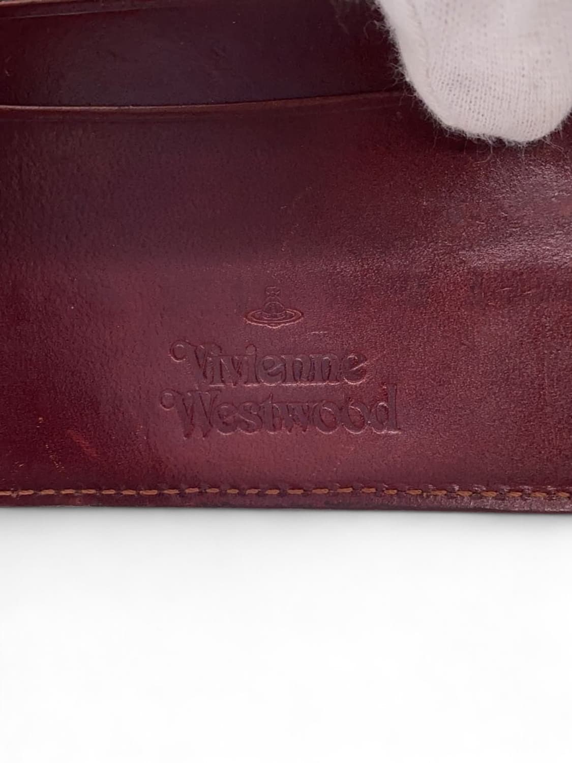 비비안 웨스트우드 로고 패턴 가죽 지갑 상품이미지6
