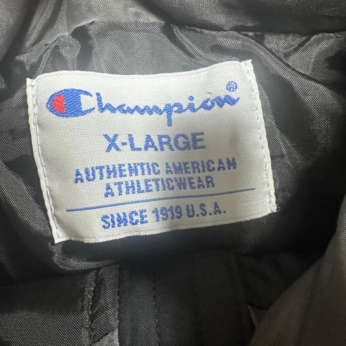 ✨ (바배) 챔피온 빅로고 성조기 패딩 상품이미지3