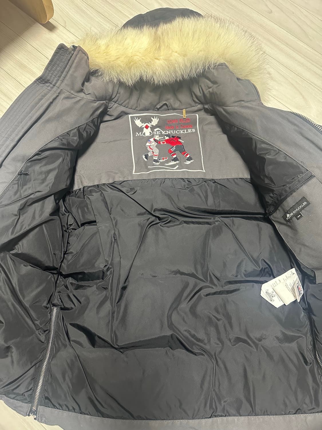 무스너클 패딩 상품이미지2