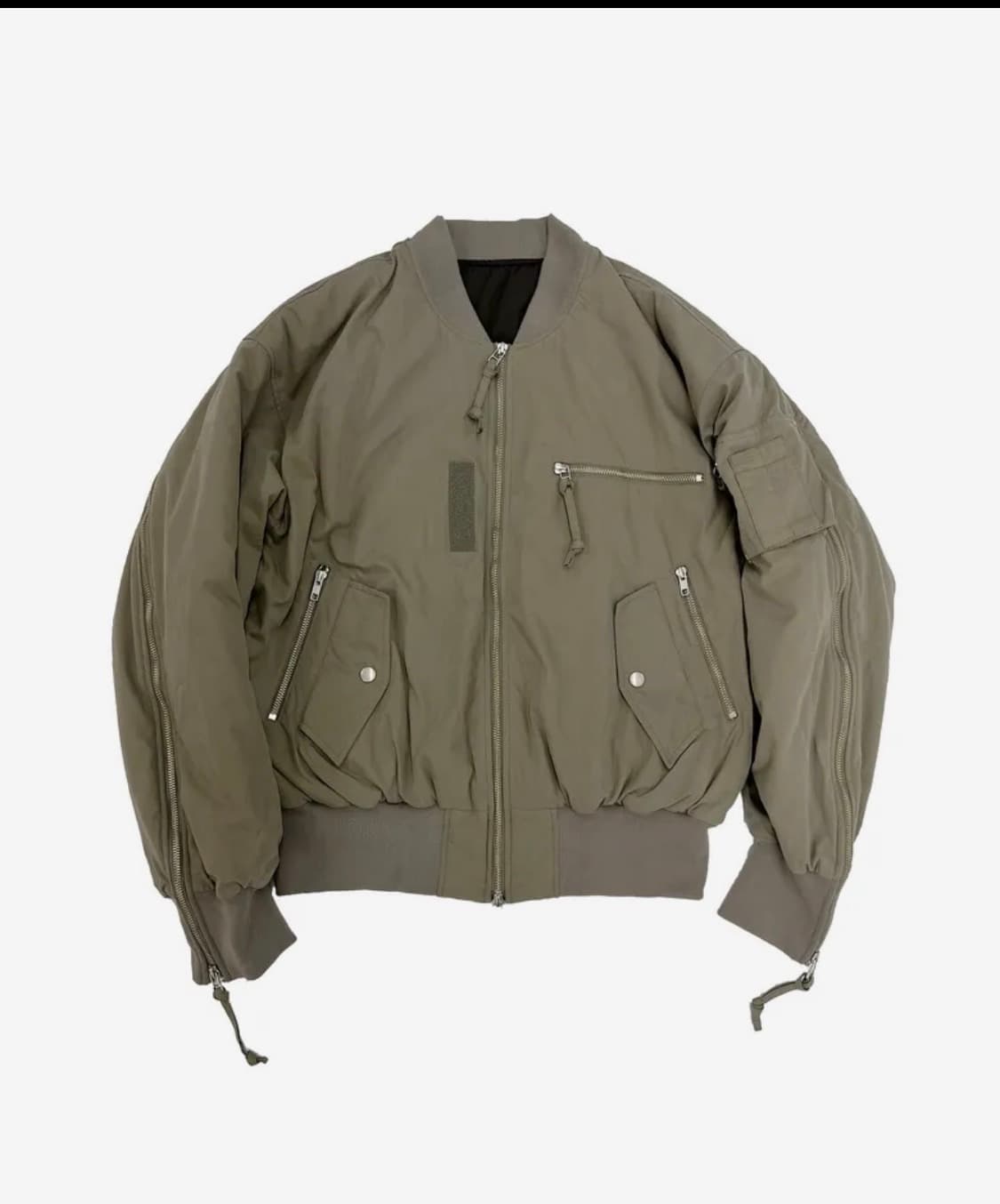 그레일즈 멀티 지퍼 봄버 자켓 상품이미지2