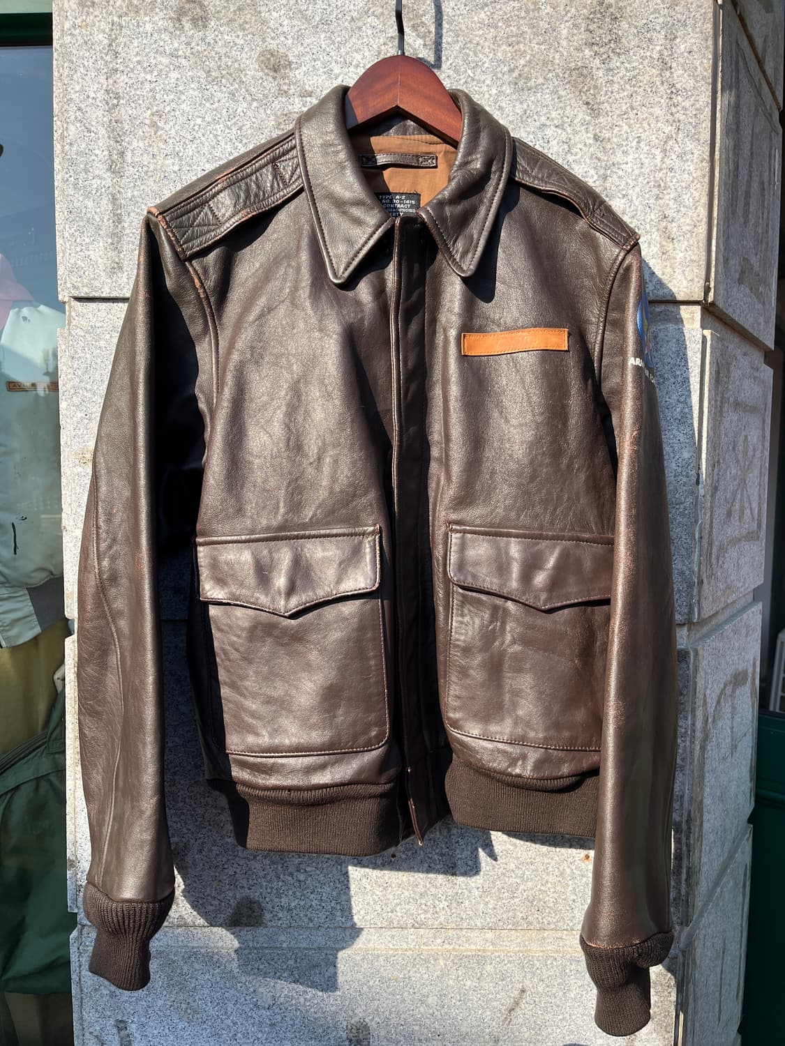 90‘s 나카타 쇼텐 홀스하이드 A-2 자켓 [ 100 ] 상품이미지1