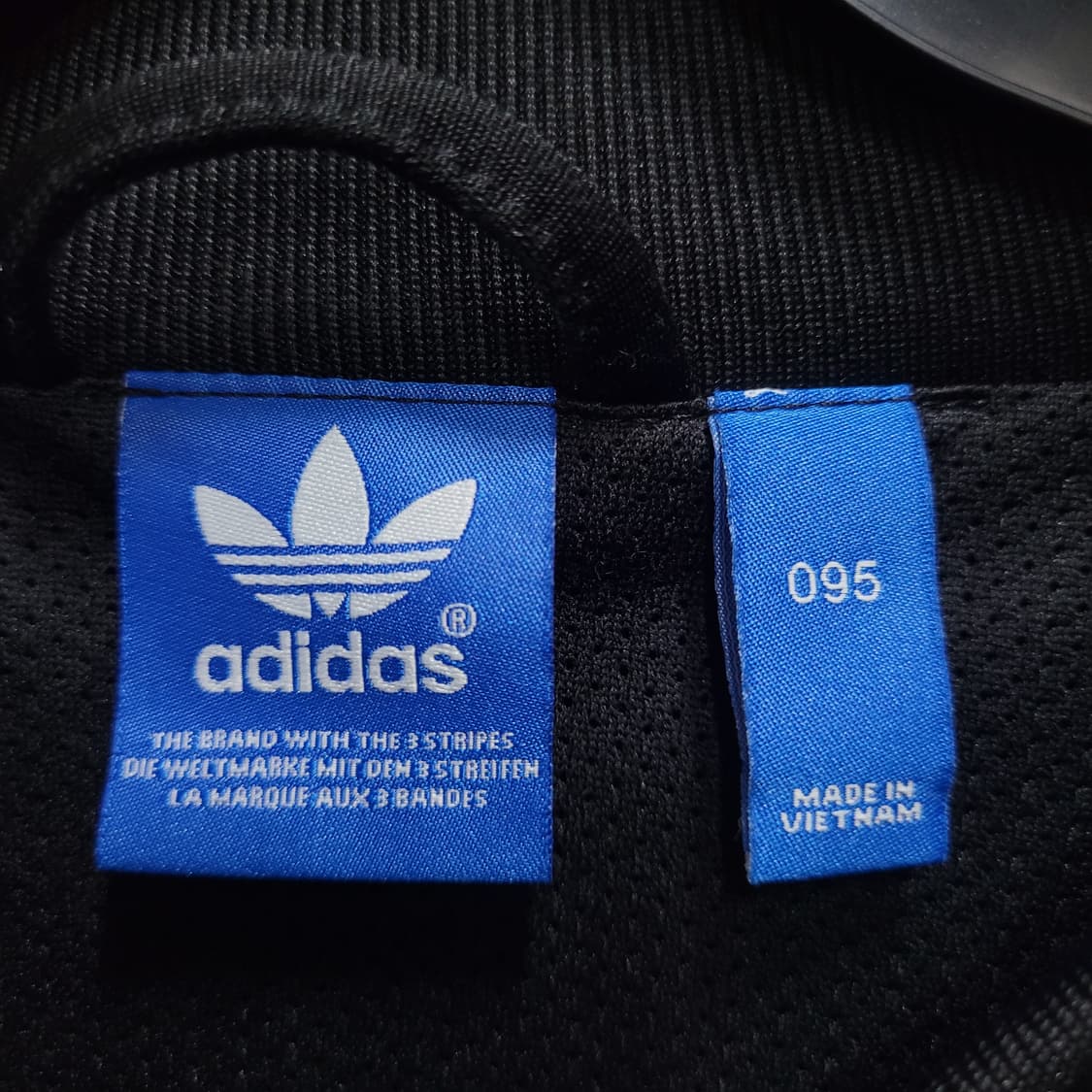 아디다스 불꽃 파이어버드 검흰 백로고 트랙탑 져지  상품이미지7