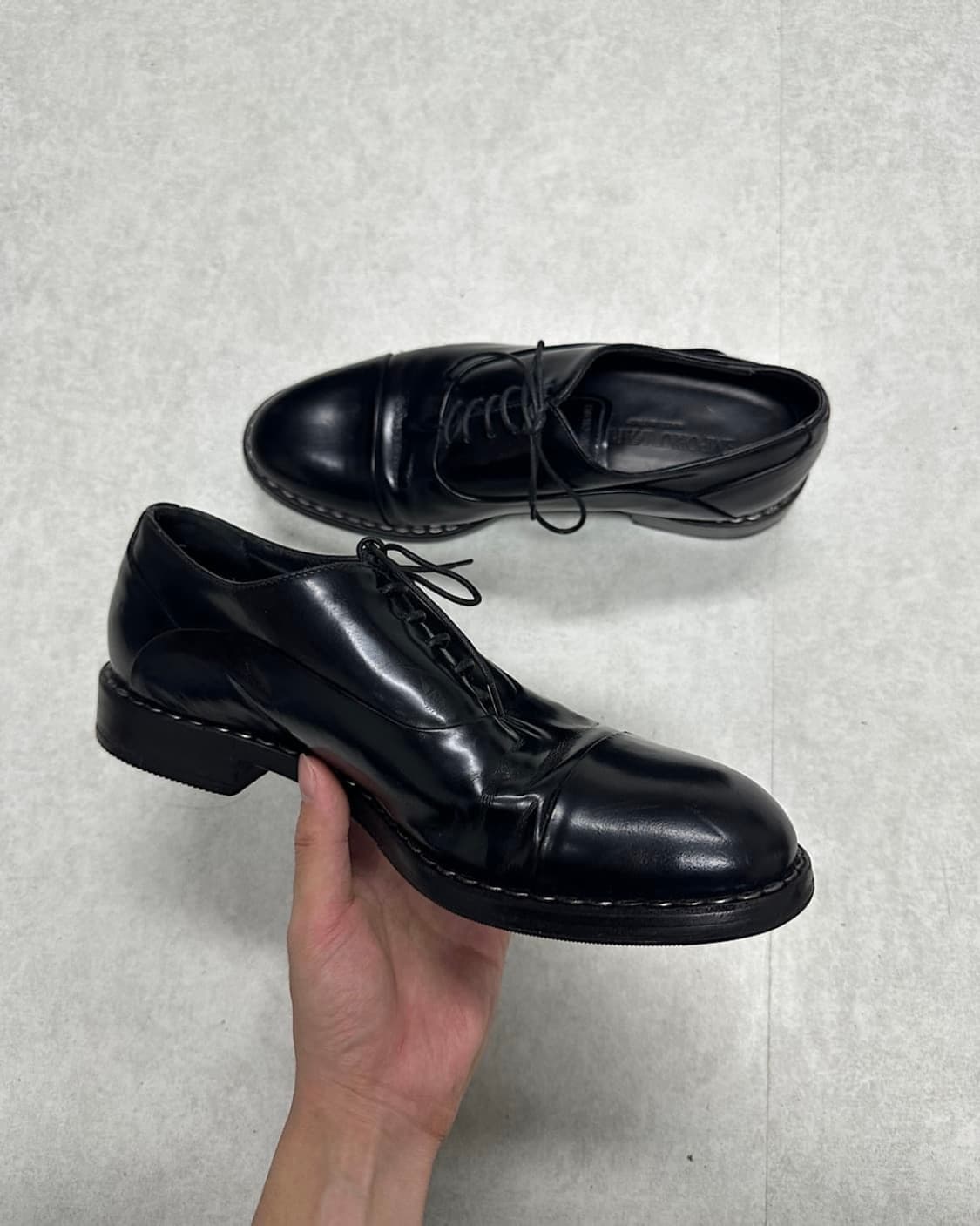 아르마니 레더 더비 상품이미지4