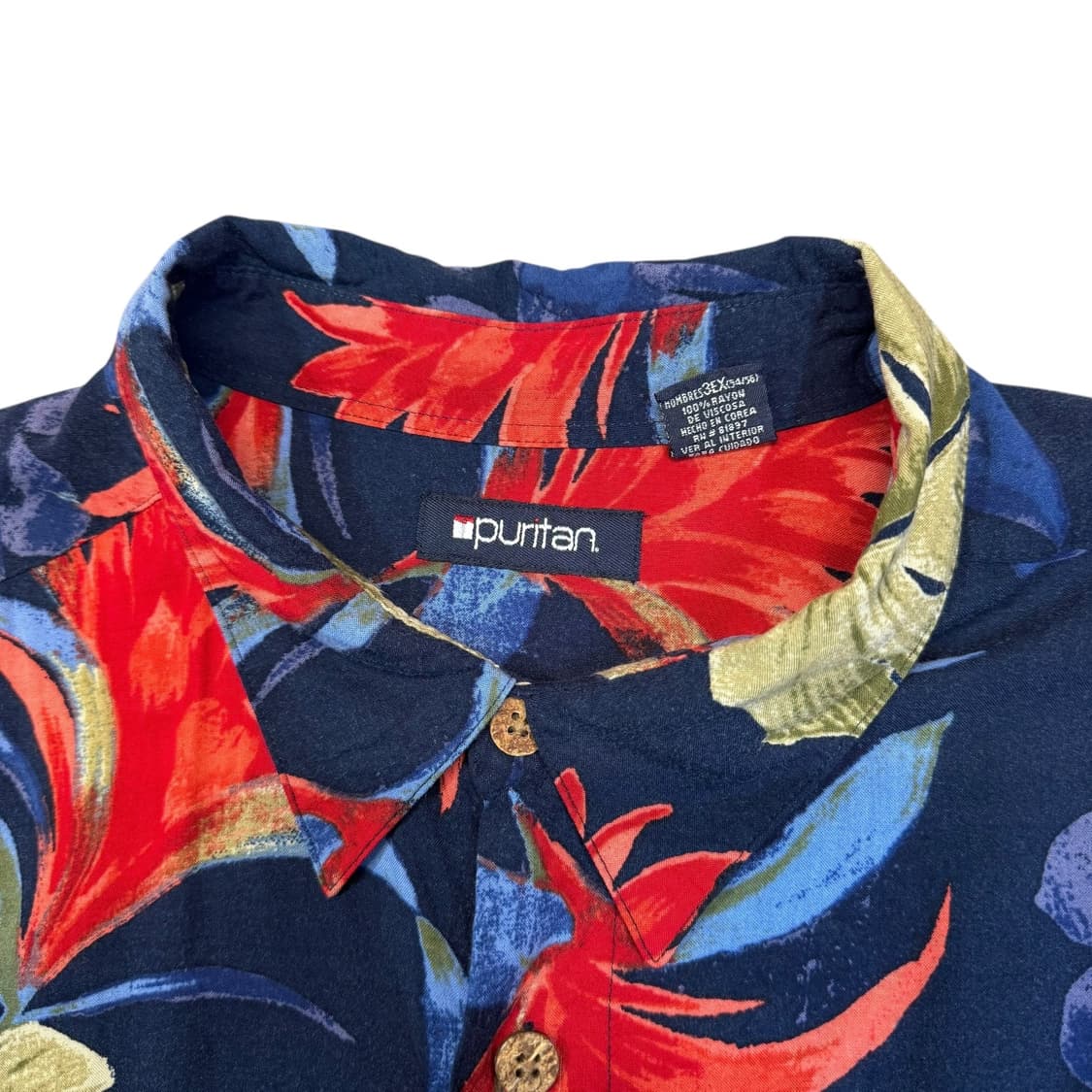 puritan 레이온 하와이안 셔츠 (3XL)  상품이미지4