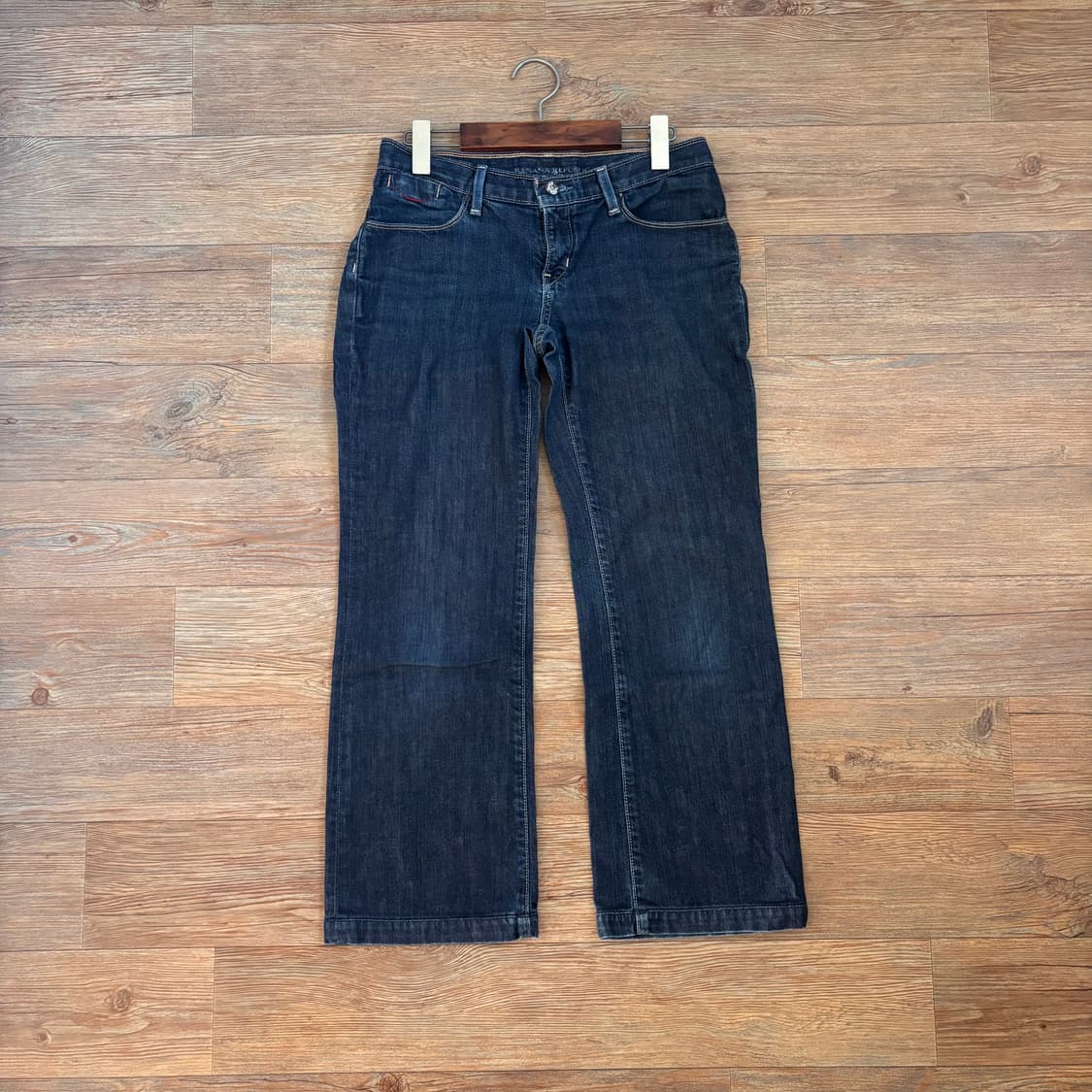 바나나 리퍼블릭 루즈핏 데님 청바지 26 27 스판 세련된 실루엣 상품이미지1