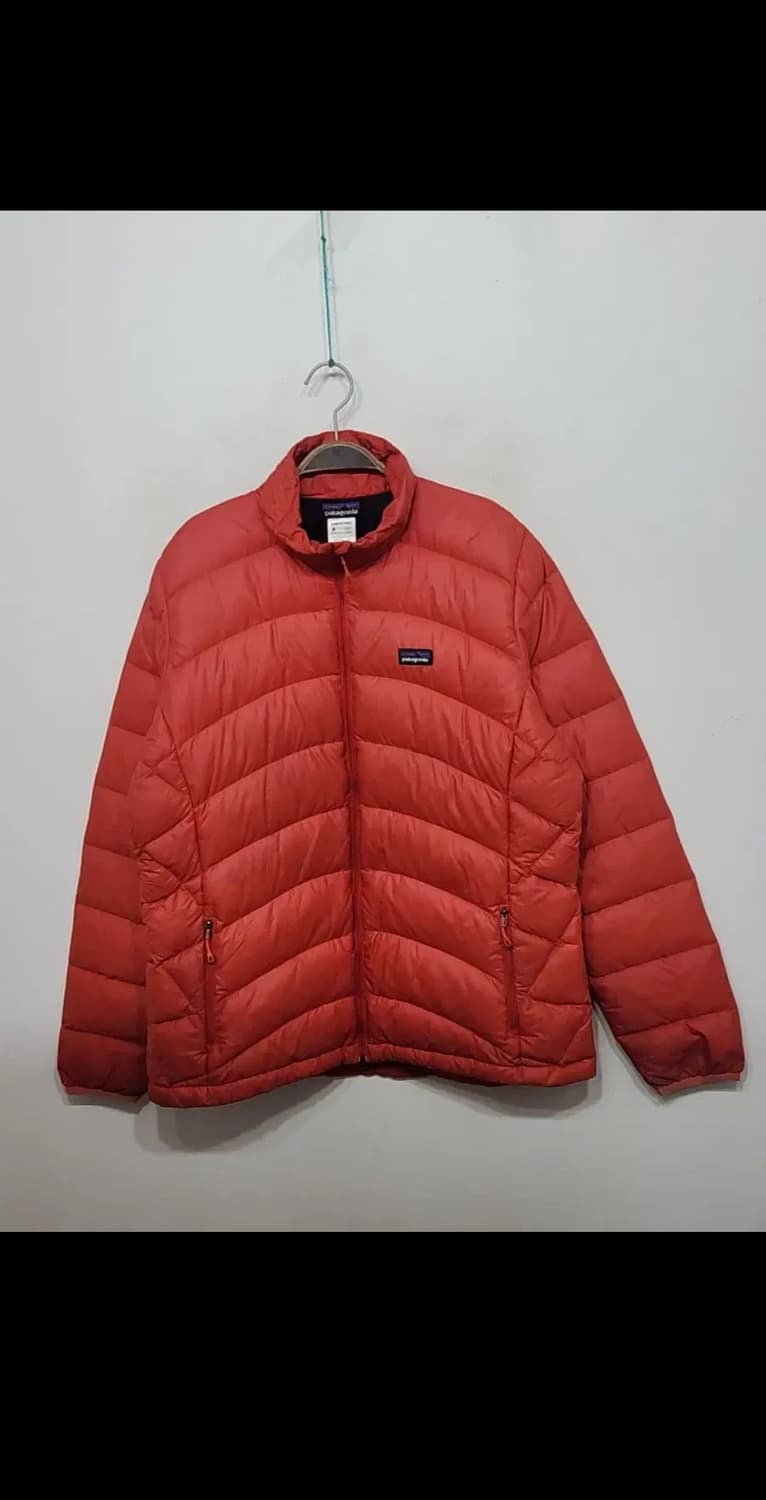 (XL) 파타고니아 거위털 패딩점퍼 주황 구스다운 자켓  상품이미지1