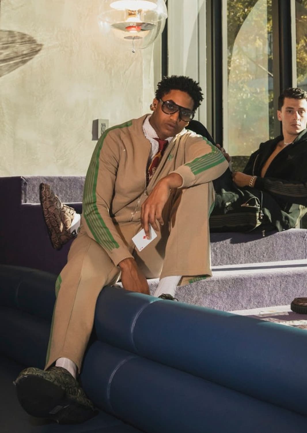 니들스 x 누비안 트랙팬츠 스트레이트 s 상품이미지2