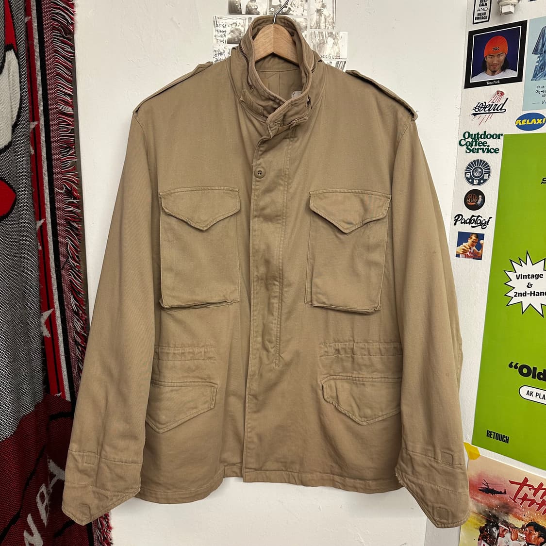 80’s 알파 인더스트리 M65 필드자켓 상품이미지1