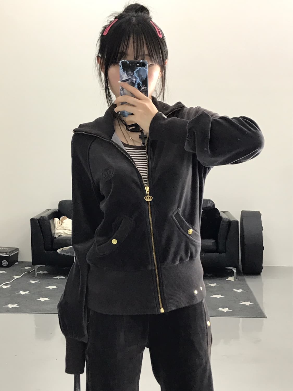 Adidas X Missy Elliot velvet set(2pc) 상품이미지2