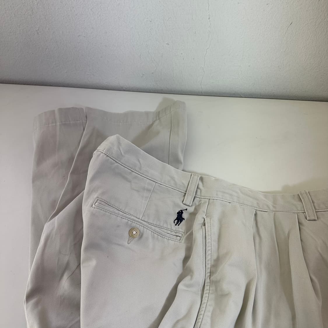 31-33 폴로 랄프로렌 크림 레귤러핏 치노팬츠 상품이미지5