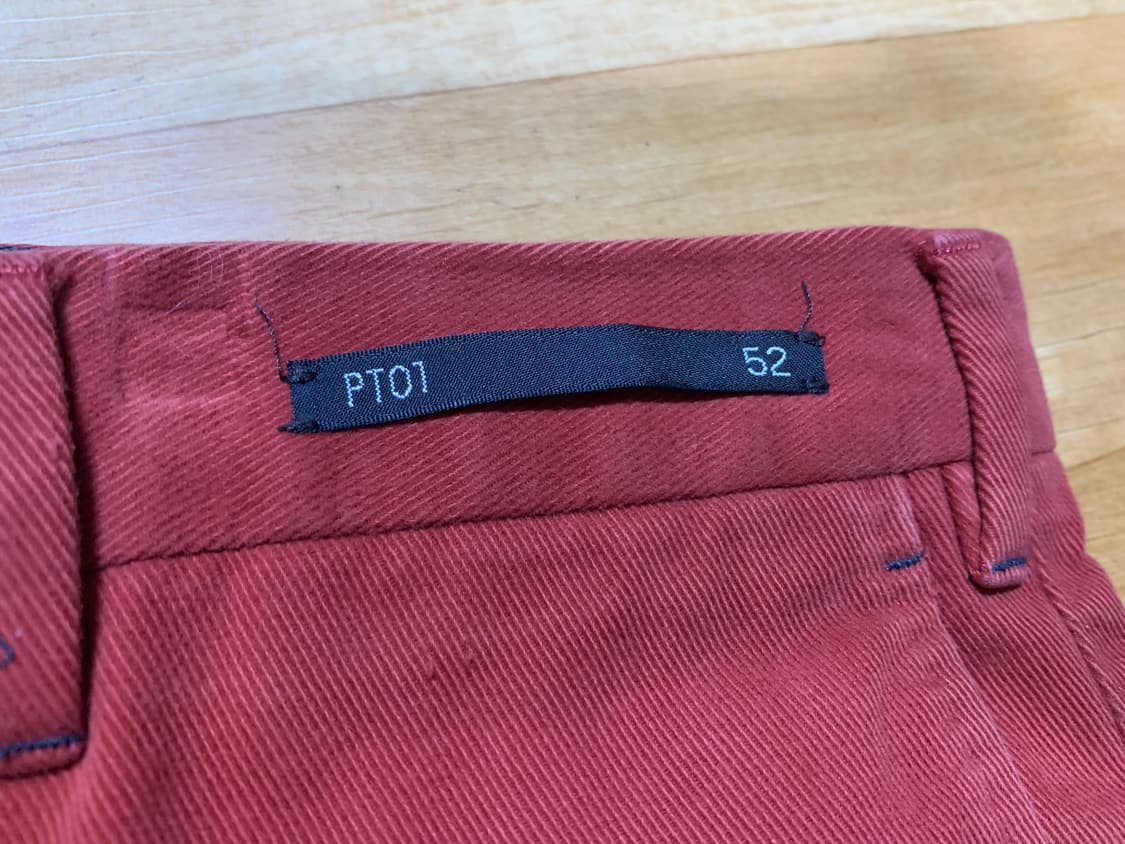PT01 피티제로우노 슬림핏 트라우저(52 사이즈) 상품이미지5