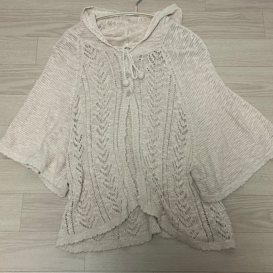 빈티지 모리걸 코디 상의 세트 케이프 체크 바선생 상품이미지2