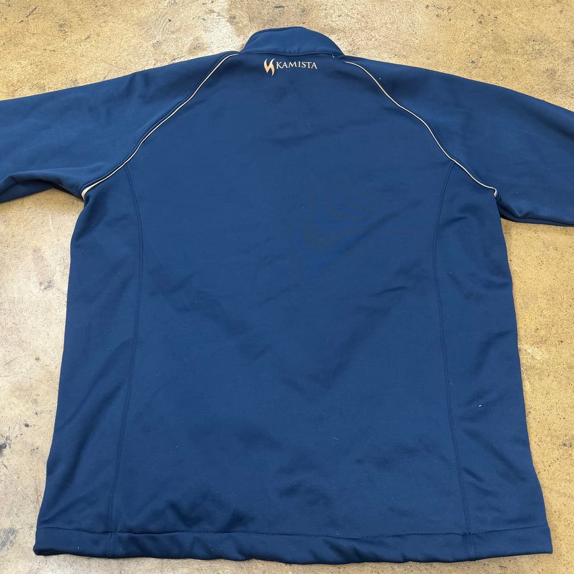 [정품/M]  NC 다이노스 어센틱 야구 하프집업 웜업 b19 상품이미지4