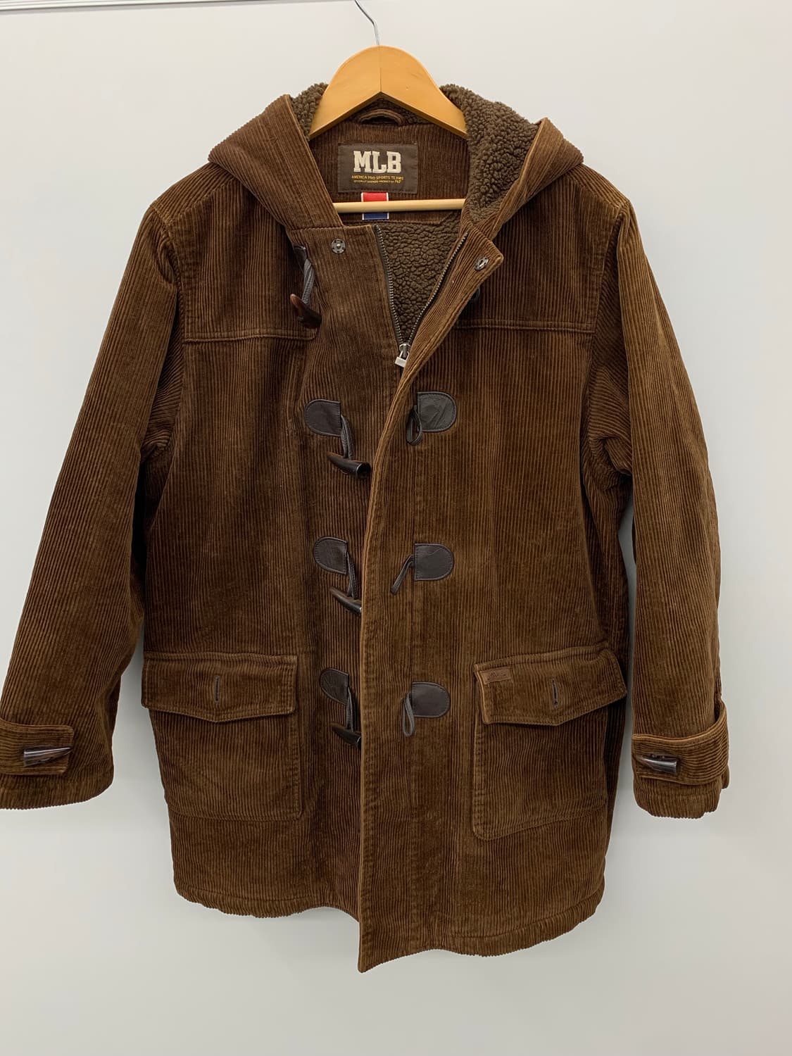 MLB 코듀로이 떡볶이 코트 상품이미지6