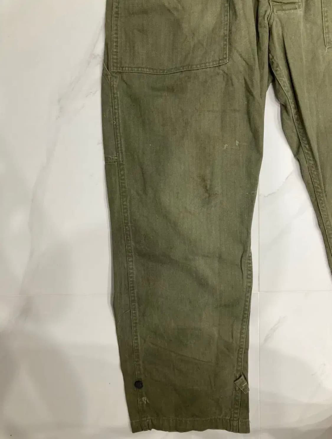 오리지널 WW2 US Army 13star hbt커버올 상품이미지8