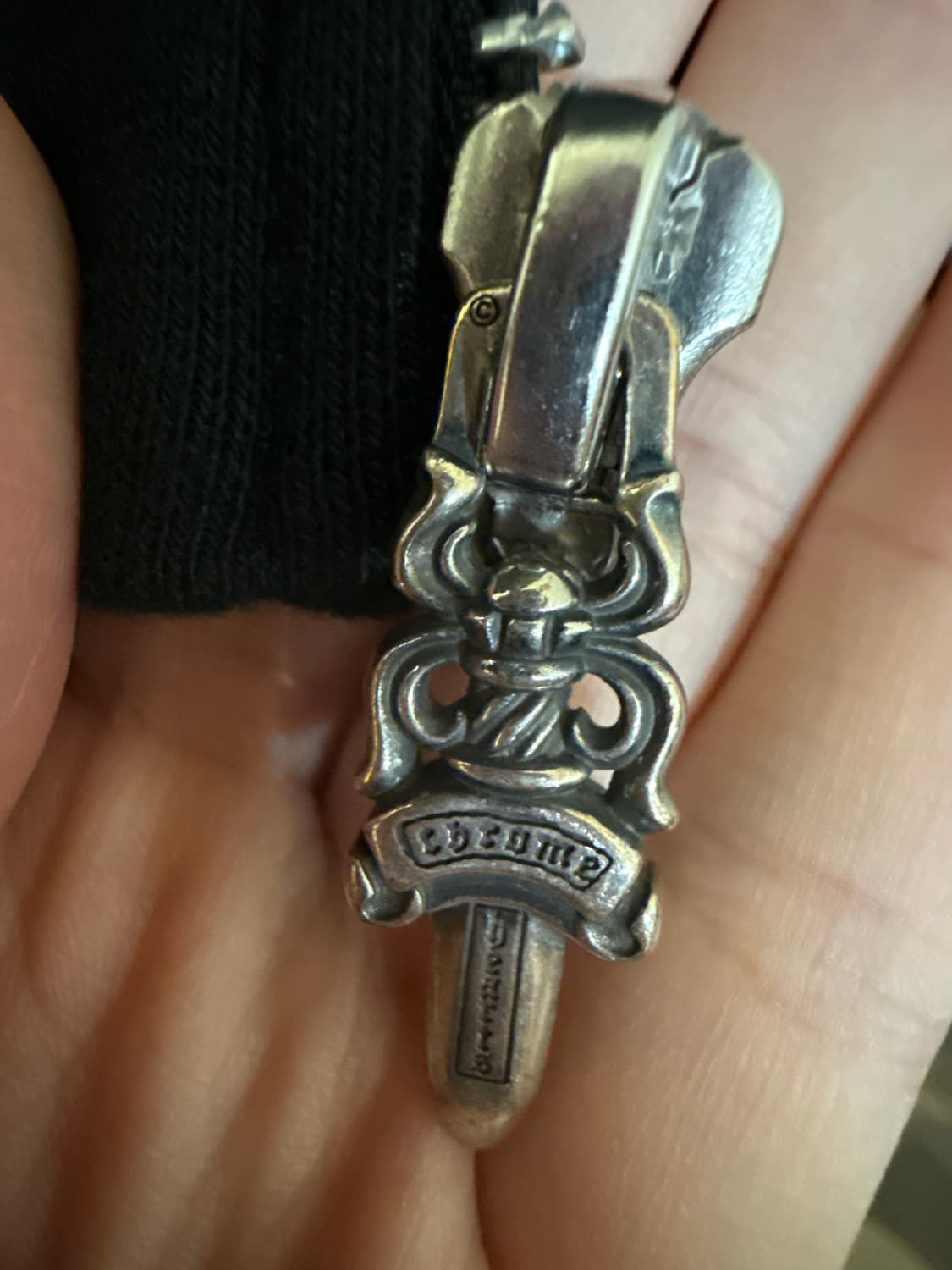 크롬하츠 홀스슈 플로랄 후드집업 L 상품이미지7