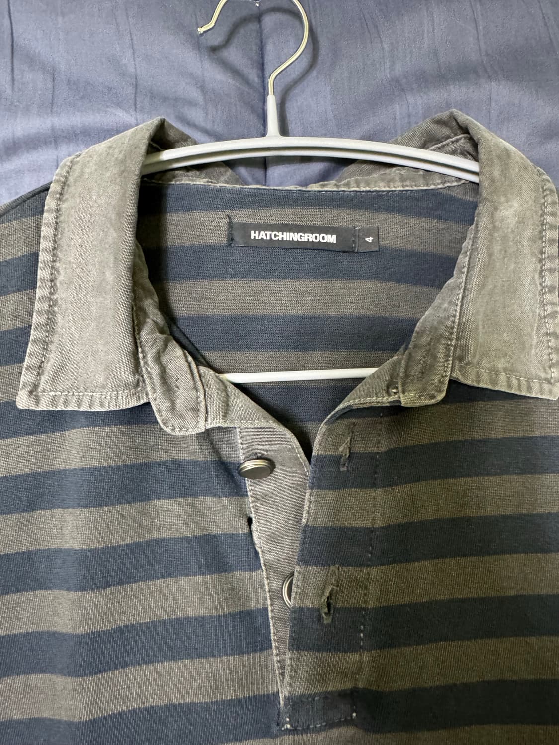 해칭룸 VTG stripe polo tee 4 상품이미지4