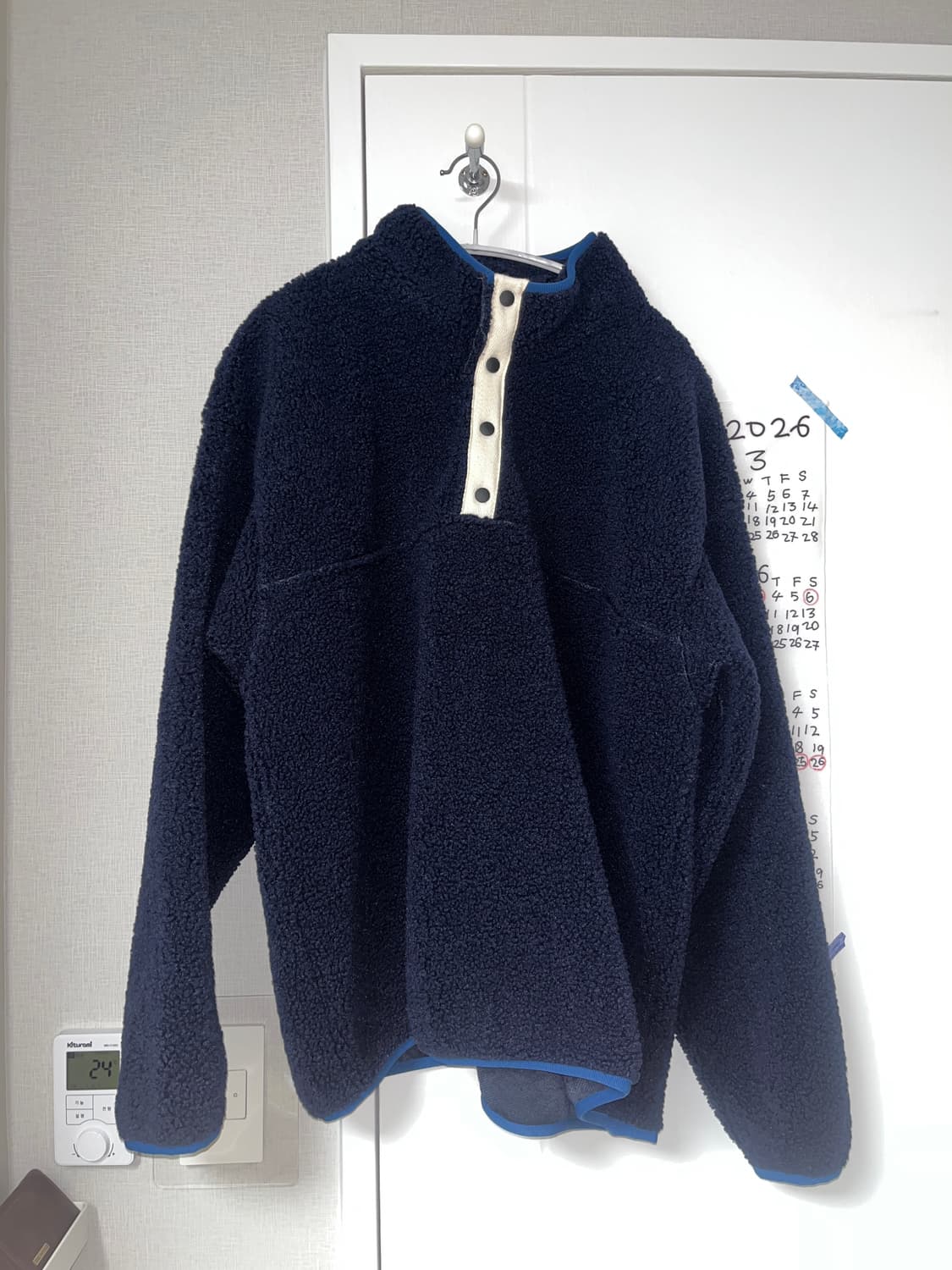 roysbrown 하프 버튼 플리스 상품이미지2