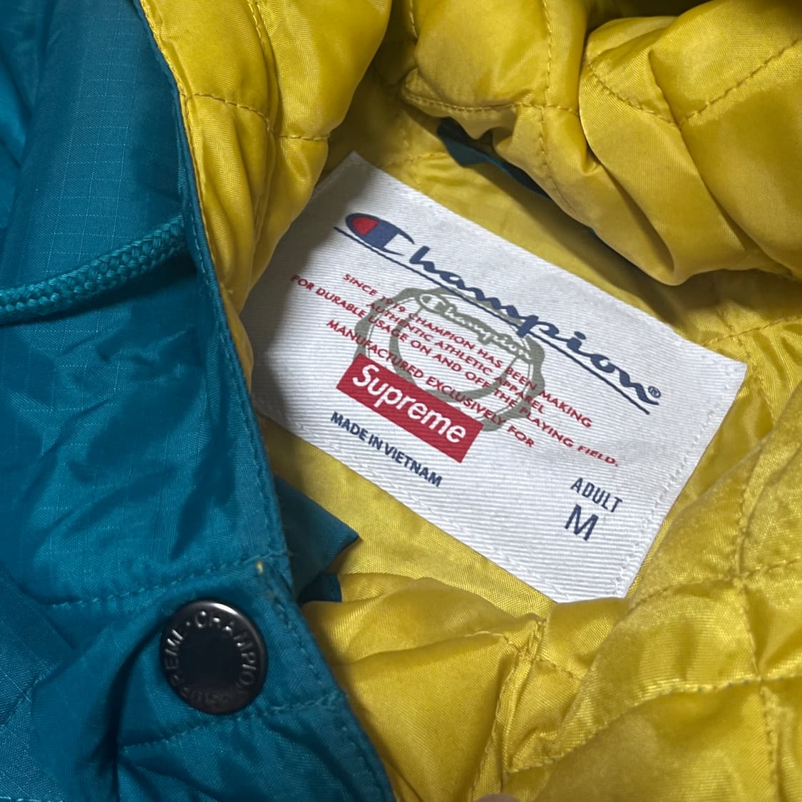 슈프림 x 챔피온 풀오버파카 상품이미지5