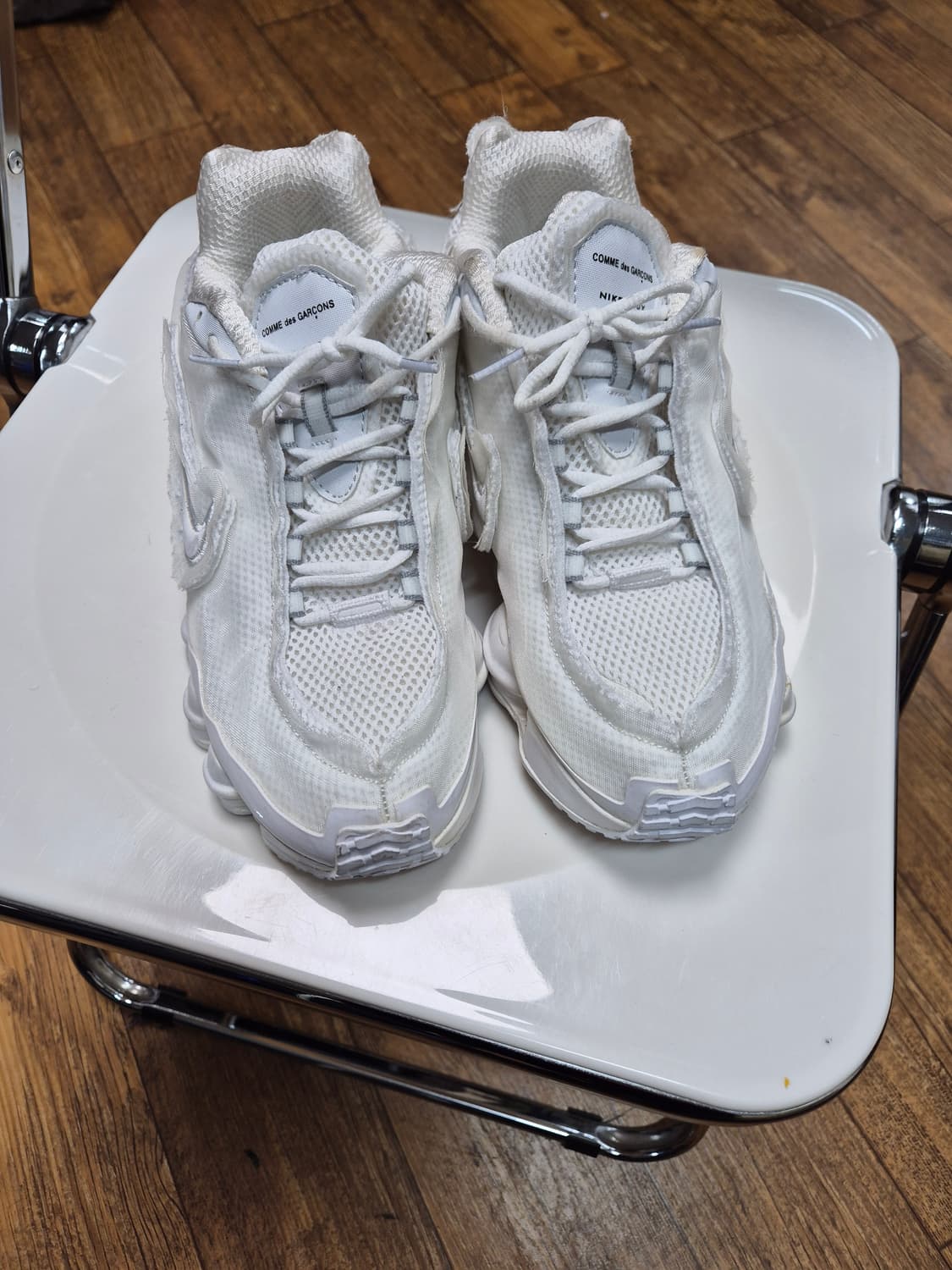 꼼데가르송 나이키 샥스265 상품이미지2